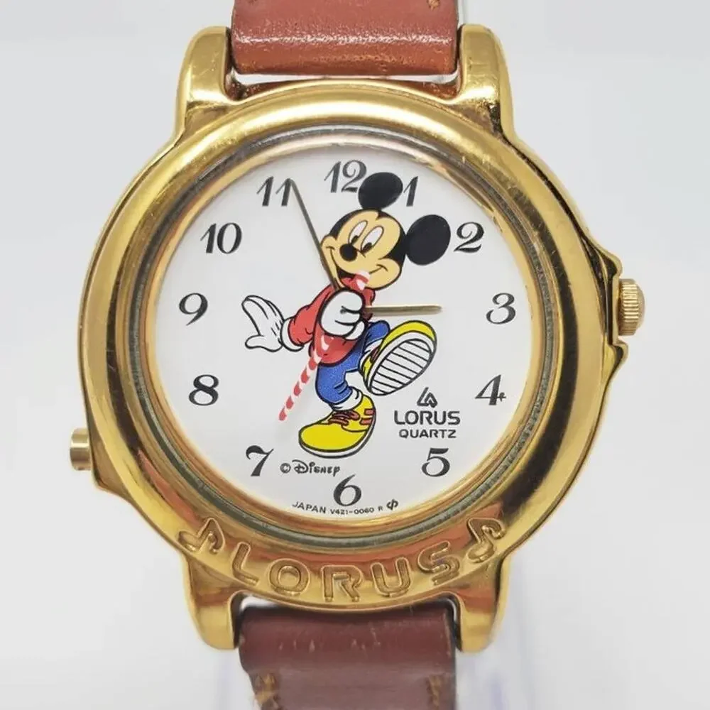 Disney X Lorus Mickey Musical Vintage 80's Watch